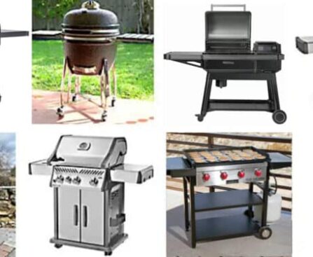 Top BBQ smoker designs for 2025 showing various smoker types.