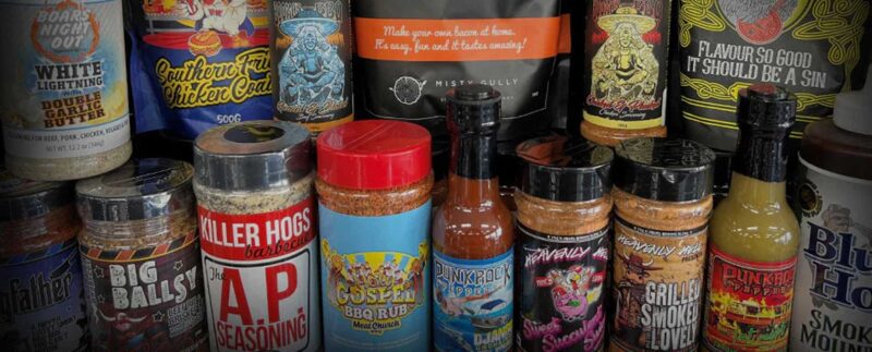 BBQ rubs and marinades for enhancing smoked meats
