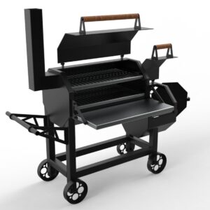DIY compact octagon BBQ smoker plans with 6mm steel fabrication drawings